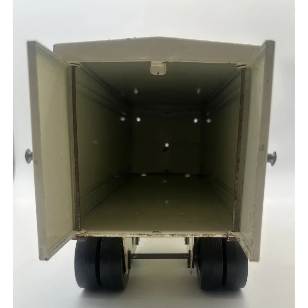 VINTAGE 1960'S STRUCTO TOYS R US SEMI TRUCK & TRAILER